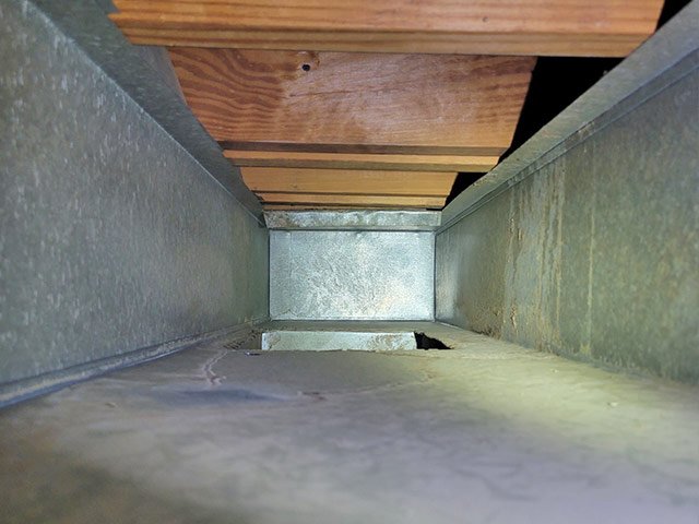 Clean Air Ducts - After SafeAir Duct Care Service