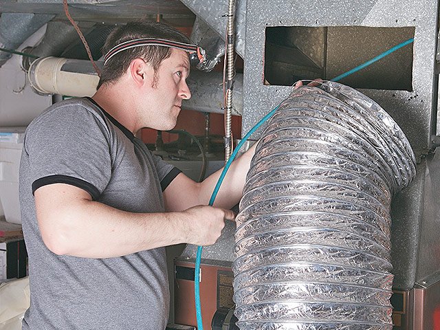 Residential Air Duct Cleaning Technician